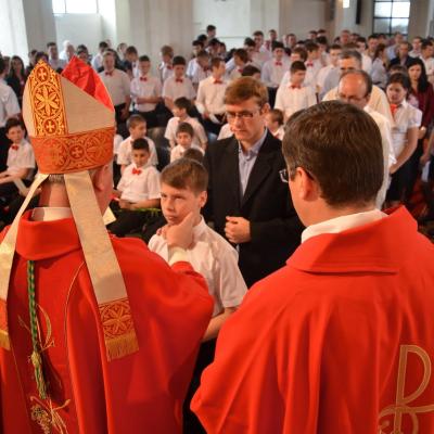 26 mai: Iaşi "Sfântul Anton de Padova": Sărbătoarea administrării Mirului