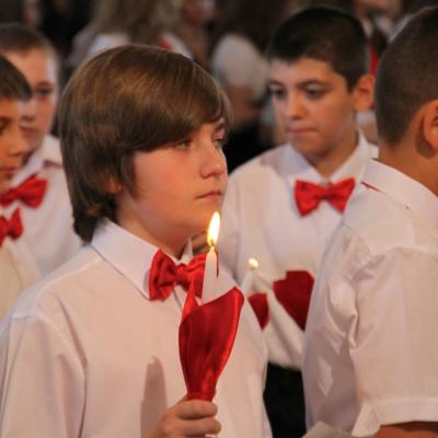 26 mai: Iaşi "Sfântul Anton de Padova": Sărbătoarea administrării Mirului