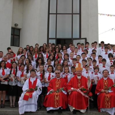 26 mai: Iaşi "Sfântul Anton de Padova": Sărbătoarea administrării Mirului