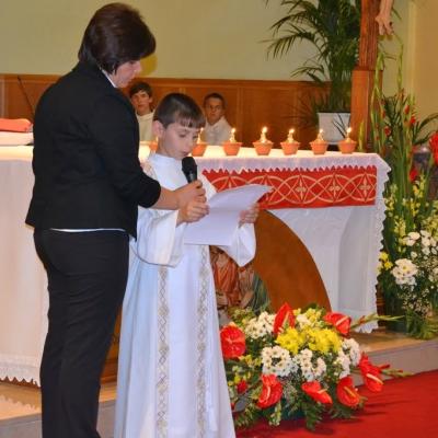 27 mai: Roma (Grotte Celoni): Prima Sfântă Împărtăşanie