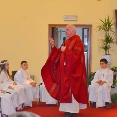 27 mai: Roma (Grotte Celoni): Prima Sfântă Împărtăşanie