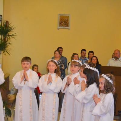 27 mai: Roma (Grotte Celoni): Prima Sfântă Împărtăşanie