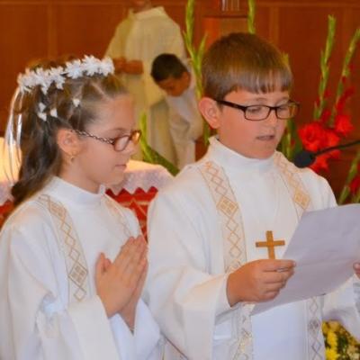 27 mai: Roma (Grotte Celoni): Prima Sfântă Împărtăşanie