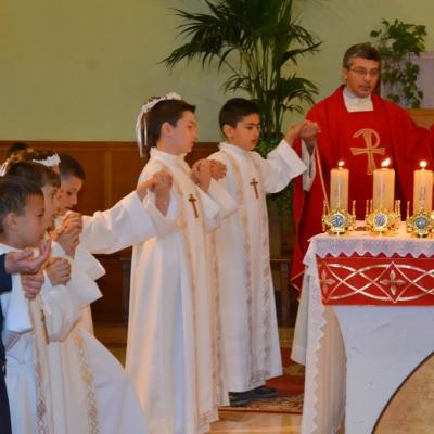 27 mai: Roma (Grotte Celoni): Prima Sfântă Împărtăşanie