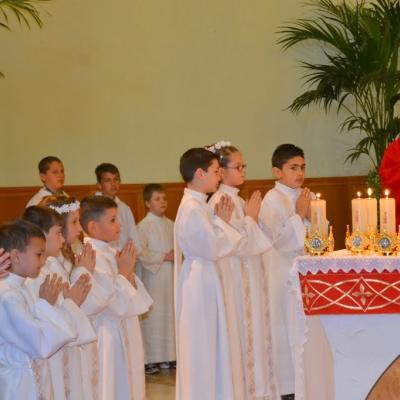 27 mai: Roma (Grotte Celoni): Prima Sfântă Împărtăşanie