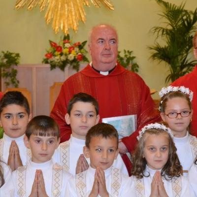27 mai: Roma (Grotte Celoni): Prima Sfântă Împărtăşanie