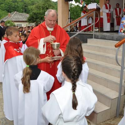 28 mai: Cleja "Sfântul Francisc": Administrarea sfântului Mir