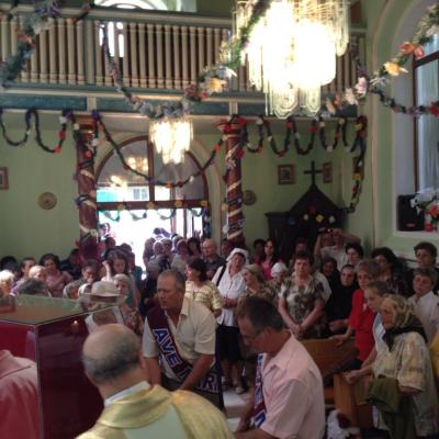 8-10 iunie: Fălticeni: "Peregrinatio Mariae"