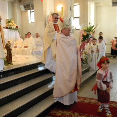 13 iunie: Iaşi: Hramul bisericii "Sfântul Anton de Padova"