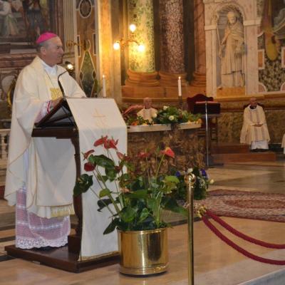 24 iunie: Roma: PS Petru Gherghel în vizită la comunitatea română catolică