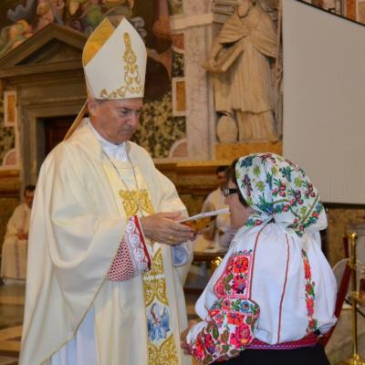 24 iunie: Roma: PS Petru Gherghel în vizită la comunitatea română catolică
