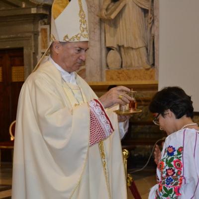 24 iunie: Roma: PS Petru Gherghel în vizită la comunitatea română catolică