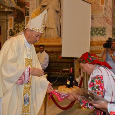24 iunie: Roma: PS Petru Gherghel în vizită la comunitatea română catolică