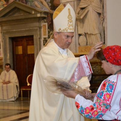 24 iunie: Roma: PS Petru Gherghel în vizită la comunitatea română catolică