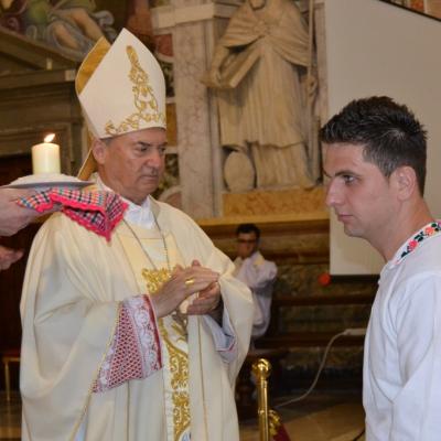 24 iunie: Roma: PS Petru Gherghel în vizită la comunitatea română catolică