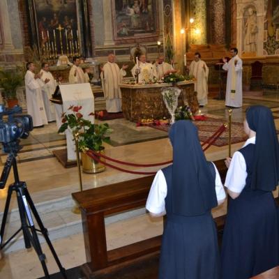 24 iunie: Roma: PS Petru Gherghel în vizită la comunitatea română catolică