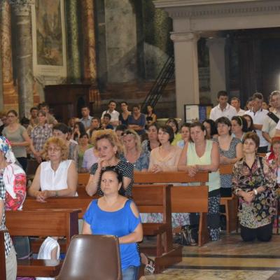 24 iunie: Roma: PS Petru Gherghel în vizită la comunitatea română catolică