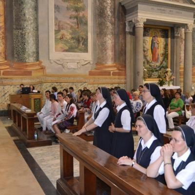 24 iunie: Roma: PS Petru Gherghel în vizită la comunitatea română catolică