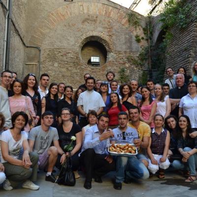 24 iunie: Roma: PS Petru Gherghel în vizită la comunitatea română catolică