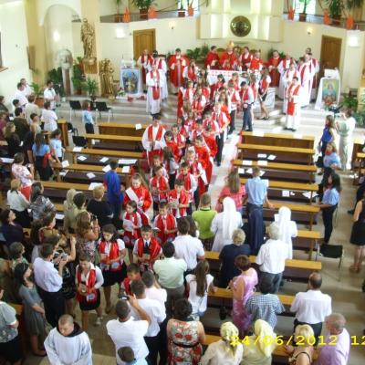 24 iunie: Roman "Isus, Bunul Păstor": Administrarea Mirului