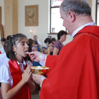 24 iunie: Roman "Isus, Bunul Păstor": Administrarea Mirului