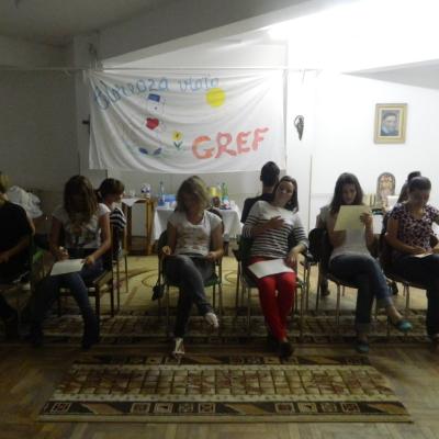 25-29 iunie şi 2-6 iulie: Iaşi ("Sfânta Tereza"): GREF şi campus: "Nemo şi perla albastră"