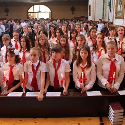 1 iulie: Rădăuţi: Administrarea Mirului. Foto: Ioan Smid