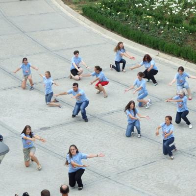 15 iulie: Iaşi: lansarea imnului INTC 2012 şi flash-mob de prezentare a evenimentului