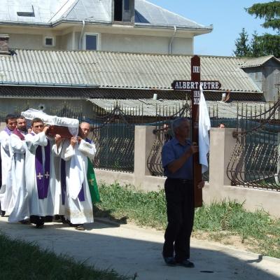 17 iulie: Nisiporeşti: Funeraliile părintelui Petru Albert