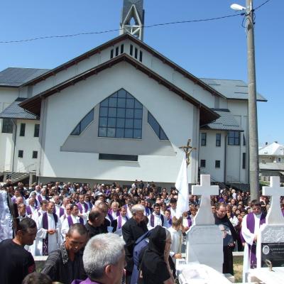 17 iulie: Nisiporeşti: Funeraliile părintelui Petru Albert