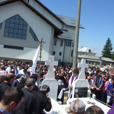 17 iulie: Nisiporeşti: Funeraliile părintelui Petru Albert