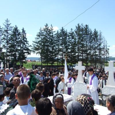 17 iulie: Nisiporeşti: Funeraliile părintelui Petru Albert