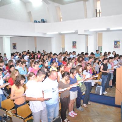 23 iulie: INTC Iaşi: Adunarea voluntarilor pentru INTC la Institutul Teologic Romano-Catolic "Sf. Iosif"