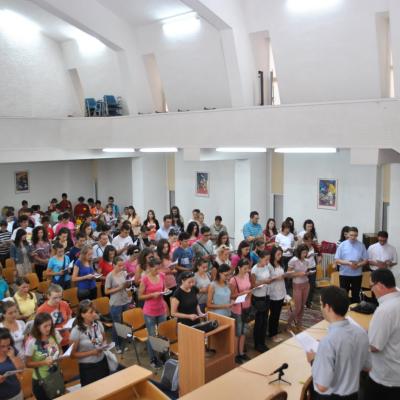 23 iulie: INTC Iaşi: Adunarea voluntarilor pentru INTC la Institutul Teologic Romano-Catolic "Sf. Iosif"