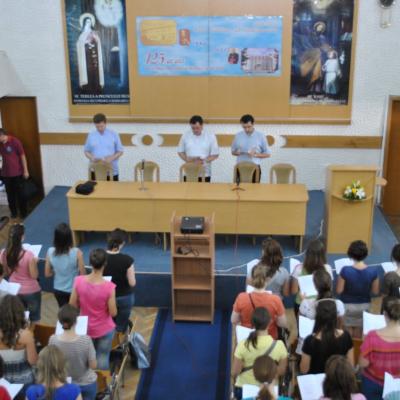 23 iulie: INTC Iaşi: Adunarea voluntarilor pentru INTC la Institutul Teologic Romano-Catolic "Sf. Iosif"