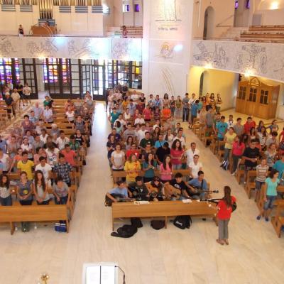 24 iulie: Iaşi: Liturghie cu voluntarii de la INTC. Foto: Virgiliu Demşa-Crainicu