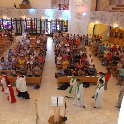 24 iulie: Iaşi: Liturghie cu voluntarii de la INTC. Foto: Virgiliu Demşa-Crainicu