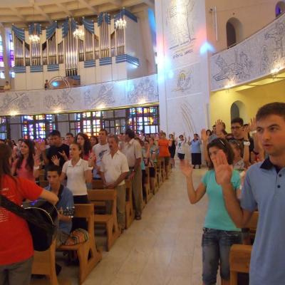24 iulie: Iaşi: Liturghie cu voluntarii de la INTC. Foto: Virgiliu Demşa-Crainicu