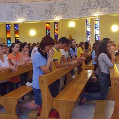 24 iulie: Iaşi: Liturghie cu voluntarii de la INTC. Foto: Virgiliu Demşa-Crainicu
