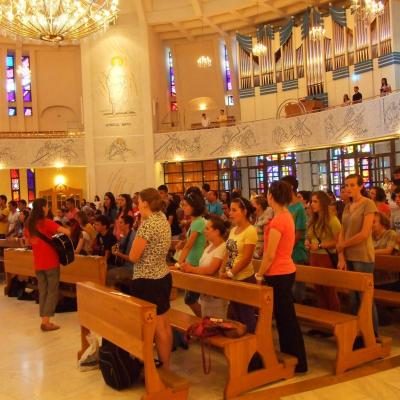 24 iulie: Iaşi: Liturghie cu voluntarii de la INTC. Foto: Virgiliu Demşa-Crainicu