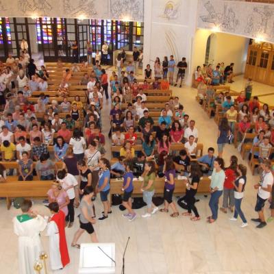 24 iulie: Iaşi: Liturghie cu voluntarii de la INTC. Foto: Virgiliu Demşa-Crainicu