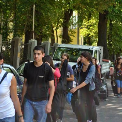 25 iulie: INTC Iaşi: Sosirea tinerilor participanţi