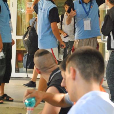 25 iulie: INTC Iaşi: Sosirea tinerilor participanţi