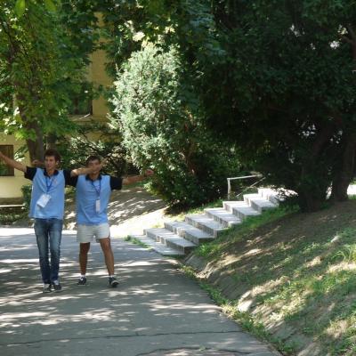 25 iulie: INTC Iaşi: Sosirea tinerilor participanţi