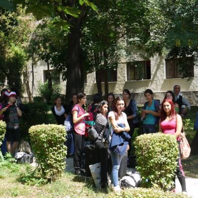25 iulie: INTC Iaşi: Sosirea tinerilor participanţi