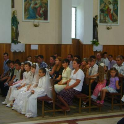 5 august: Mirceşti: Prima Sfântă Împărtăşanie