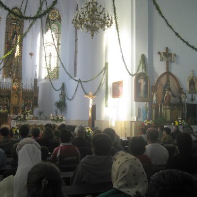 13 august: Cacica: Sosirea voluntarilor pentru pelerinaj