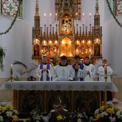 14 august: Cacica: Celebrarea penitenţială
