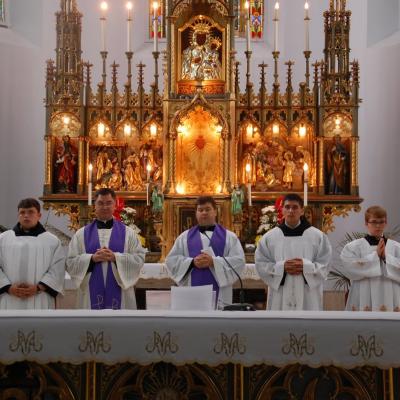 14 august: Cacica: Celebrarea penitenţială